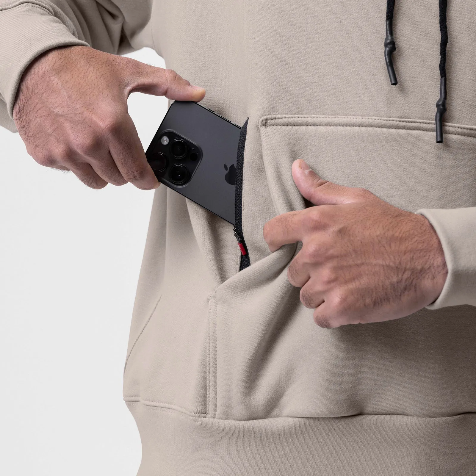 0680. Tech-Terry™ Weatherproof Hoodie - Chai