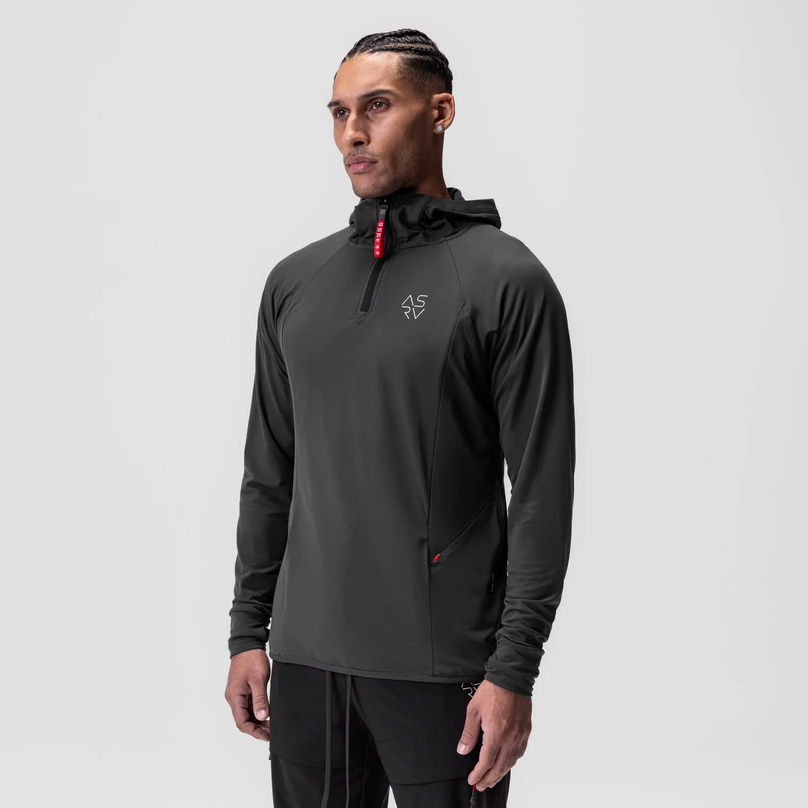 0682. Thermal Training Hoodie - Space Grey "Cyber"