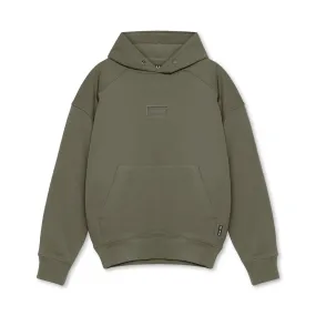 0714. Tech-Terry™ Waterproof Panel Hoodie  - Olive