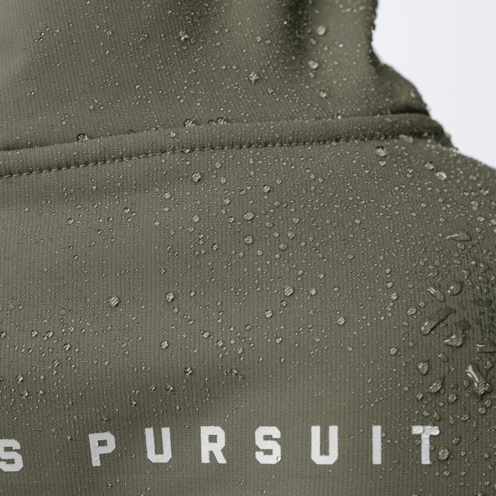 0714. Tech-Terry™ Waterproof Panel Hoodie  - Olive
