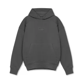 0714. Tech-Terry™ Waterproof Panel Hoodie  - Space Grey