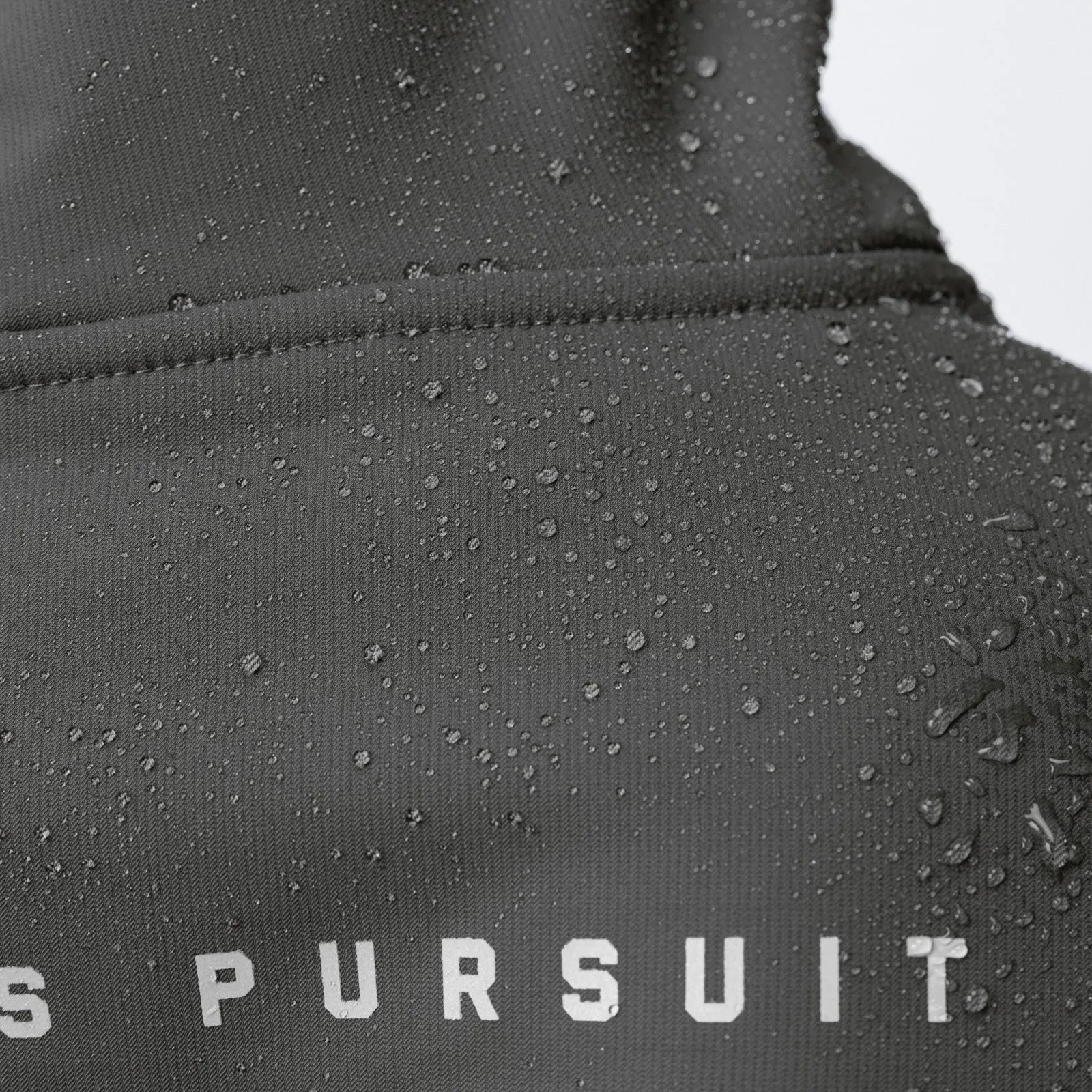 0714. Tech-Terry™ Waterproof Panel Hoodie  - Space Grey
