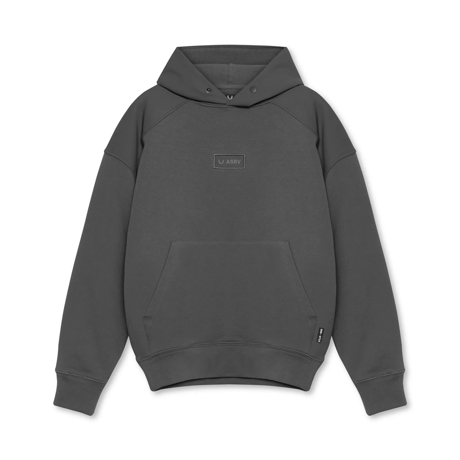 0714. Tech-Terry™ Waterproof Panel Hoodie  - Space Grey