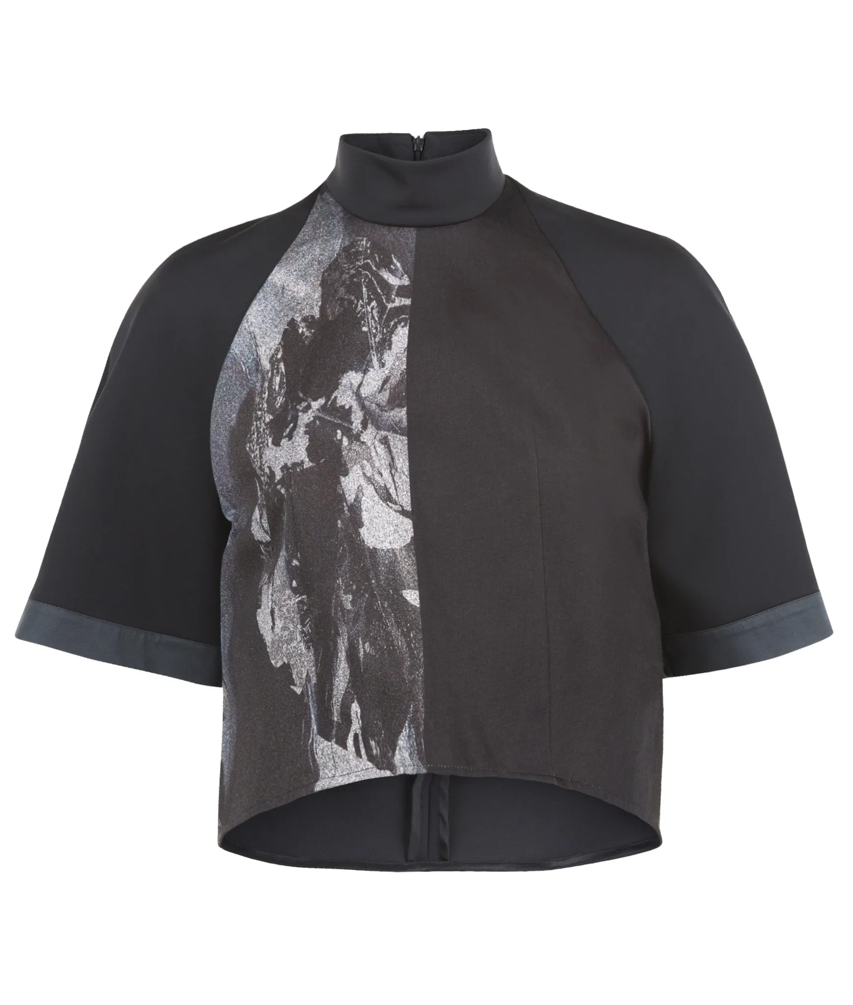 150116B -Black Crop Top