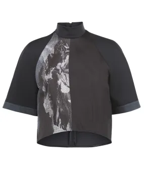 150116B -Black Crop Top