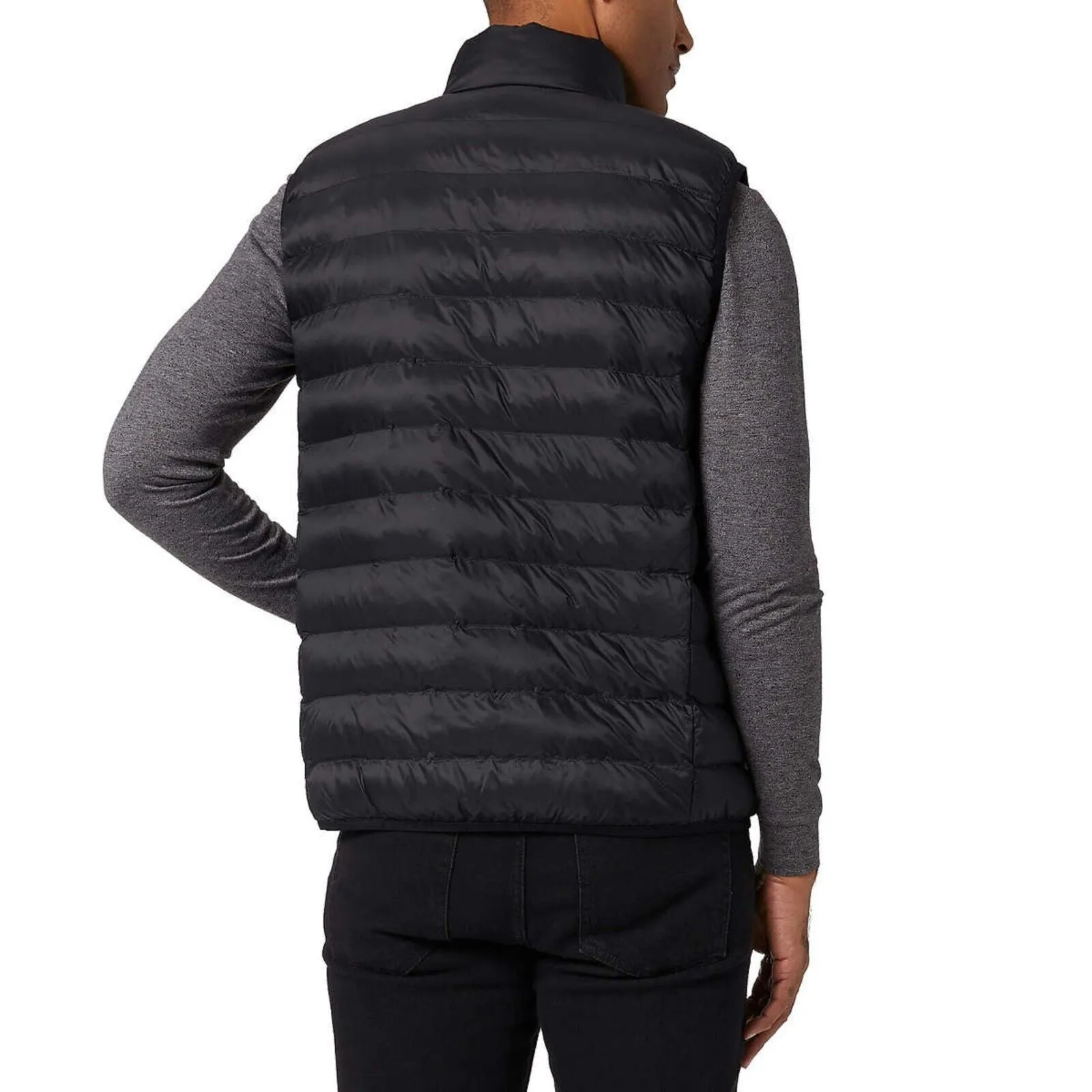 32 Degrees Quilted Stand-up Collar Lightweight Warmth Full Zip Vest