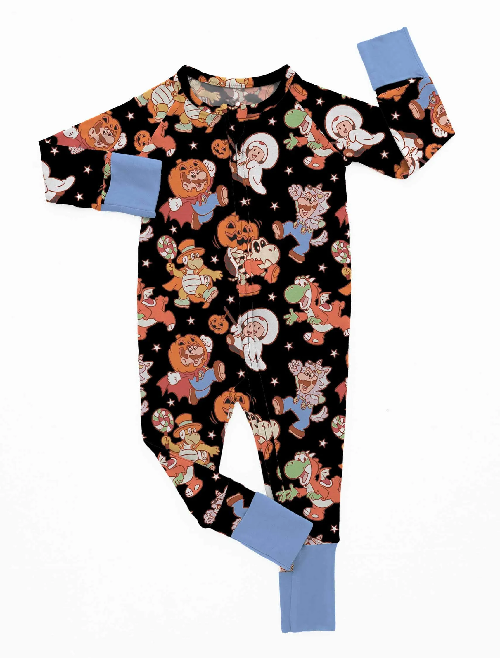 A Little Batty Super Treats - Bamboo Zippy Romper
