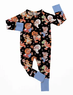 A Little Batty Super Treats - Bamboo Zippy Romper