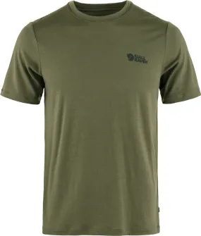 Abisko Wool Logo Short Sleeve T-Shirt - Men’s|-|T-shirt à manches courtes en laine avec logo Abisko - Homme