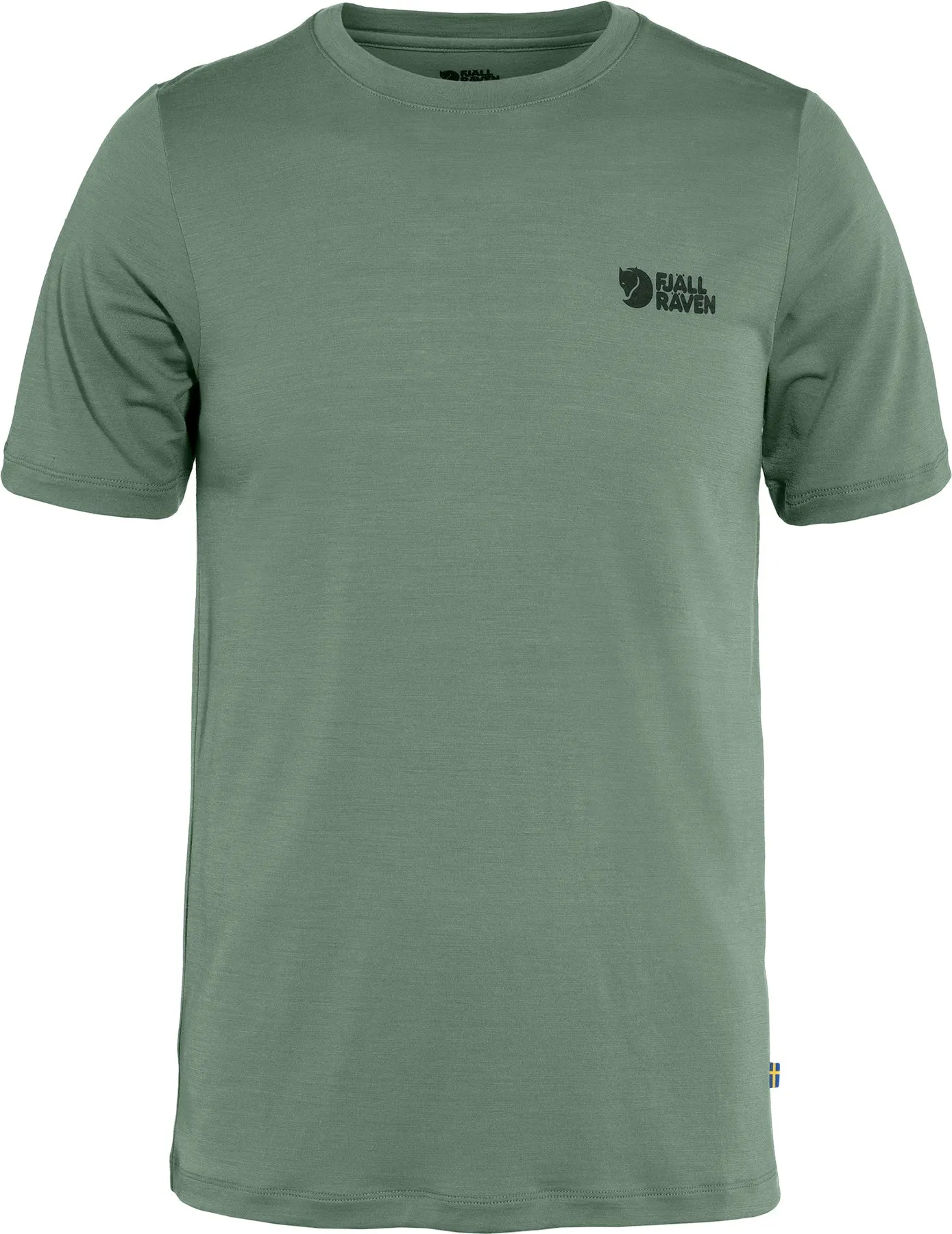 Abisko Wool Logo Short Sleeve T-Shirt - Men’s|-|T-shirt à manches courtes en laine avec logo Abisko - Homme