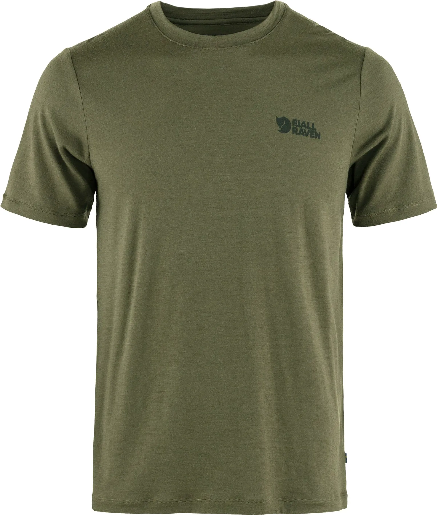 Abisko Wool Logo Short Sleeve T-Shirt - Men’s|-|T-shirt à manches courtes en laine avec logo Abisko - Homme