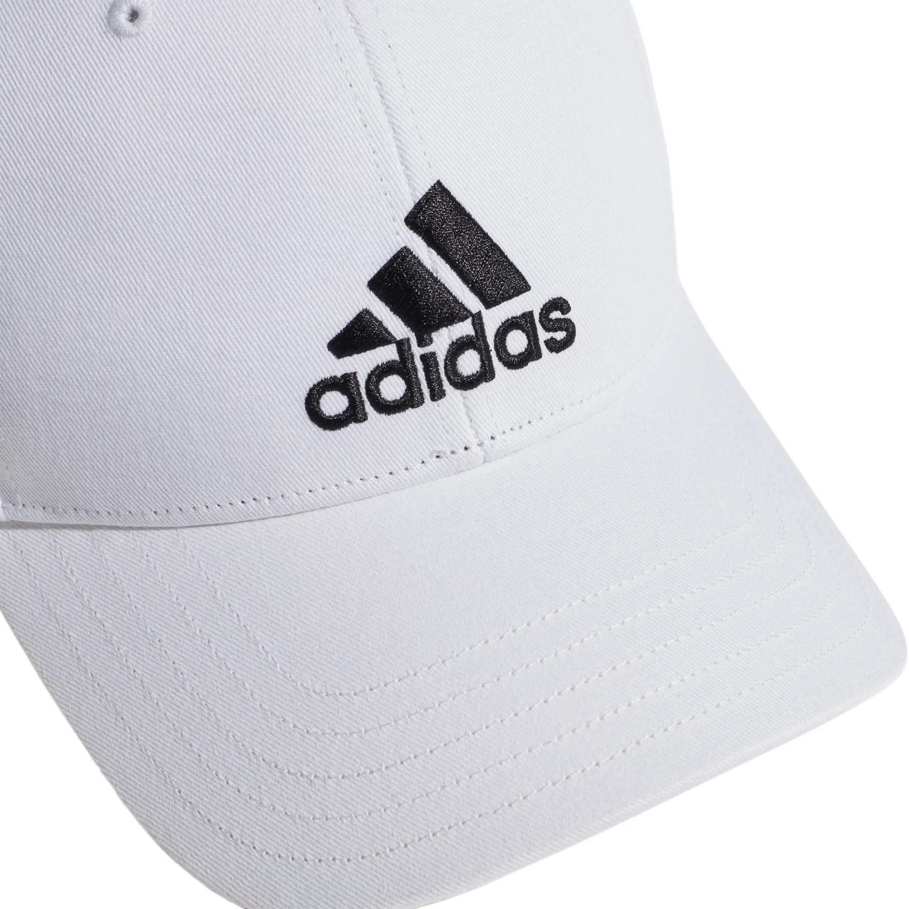 Adidas Performance Baseball Cap - White/White Black