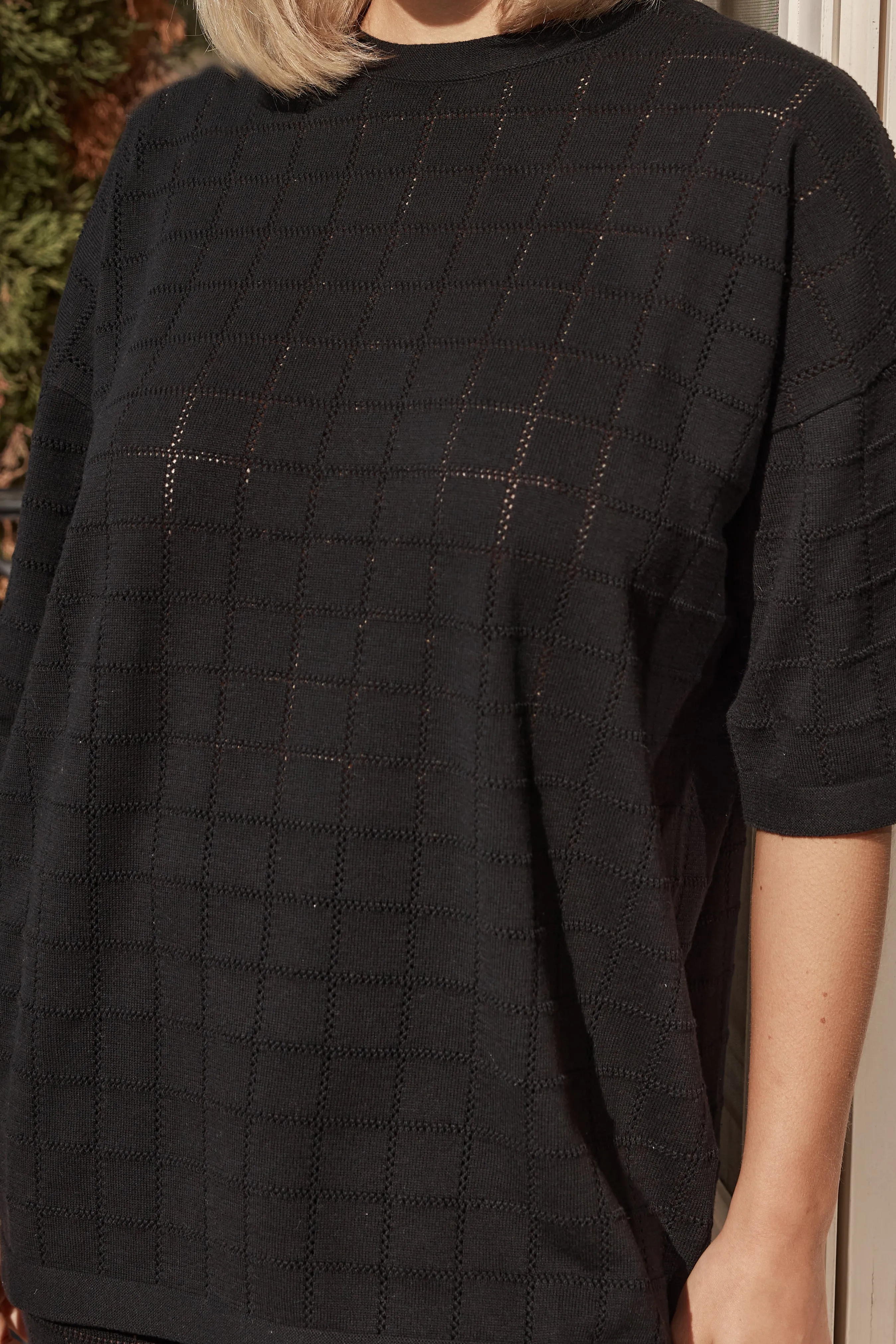Aime Knit Top (Black)