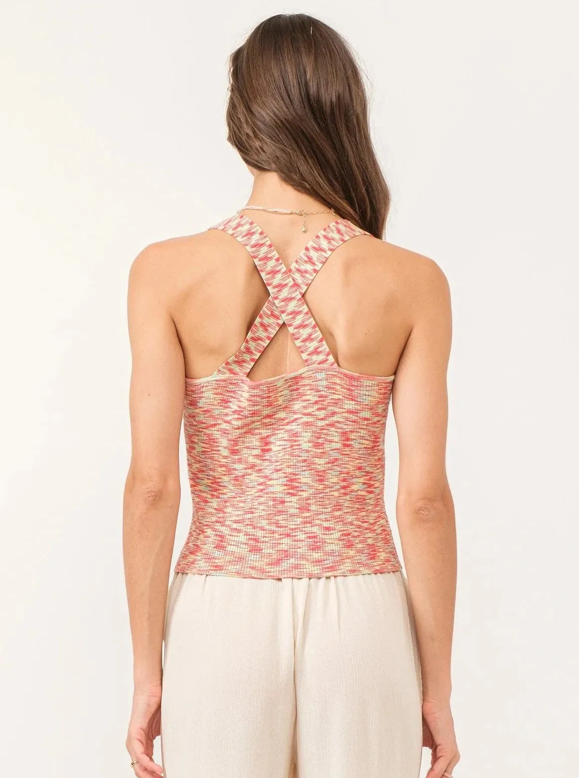 Another Love Indira Cross Back Tank