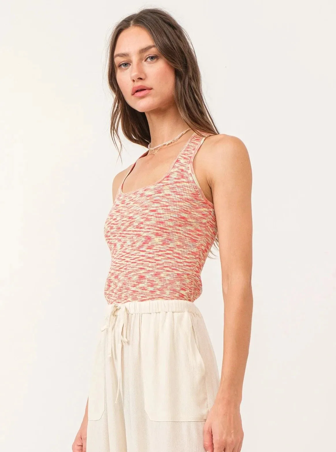Another Love Indira Cross Back Tank