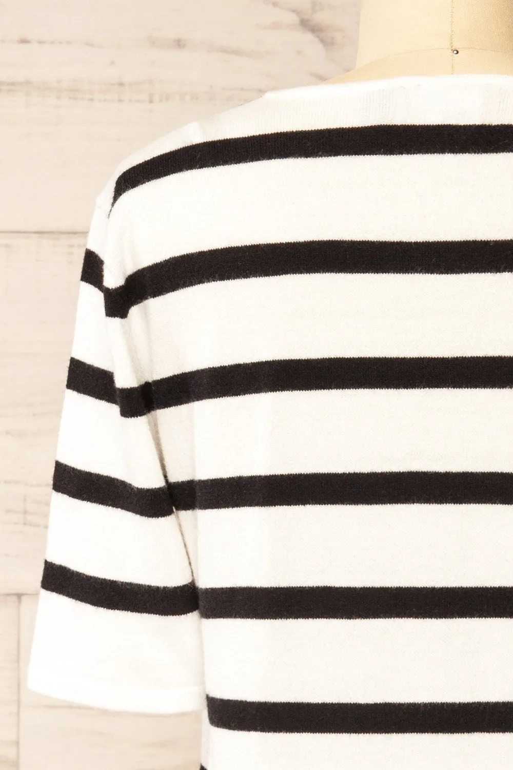 Antigua | Striped Soft Knit T-Shirt