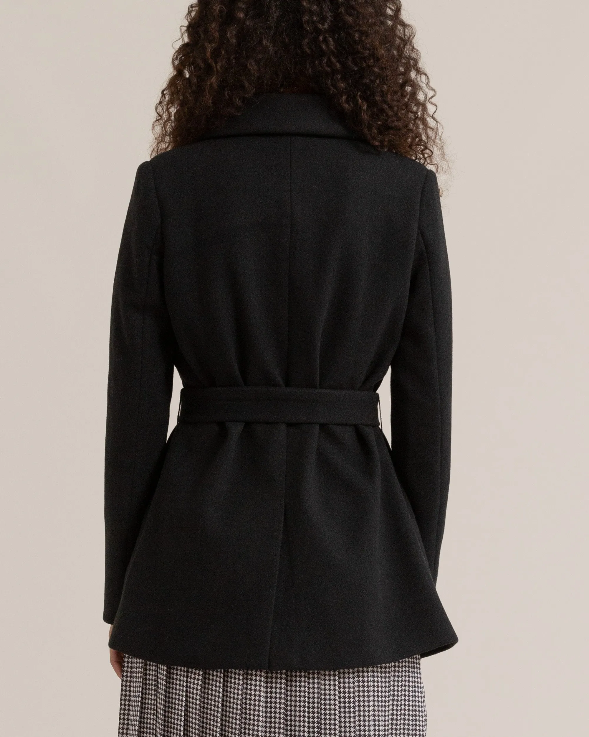 April Tie-Front Coat