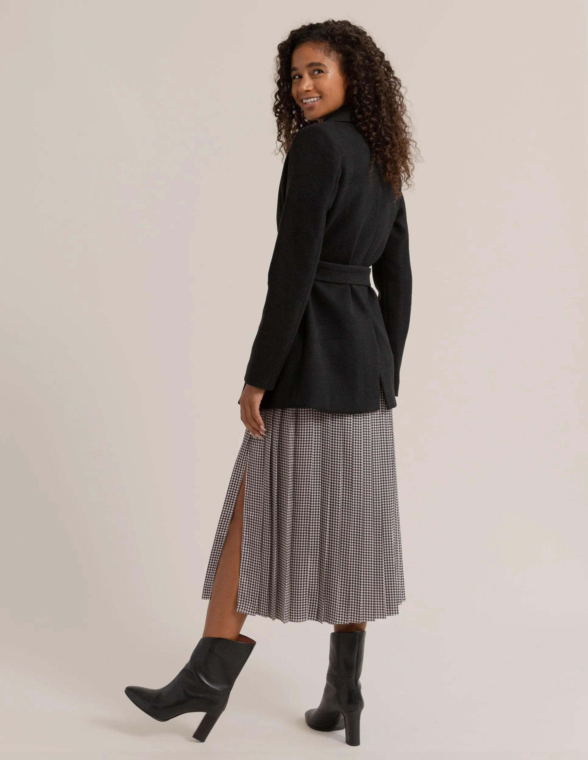 April Tie-Front Coat