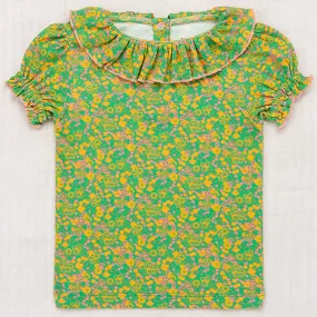 Balloon Sleeve Paloma Tee in Clover Tisbury Garden by Misha & Puff