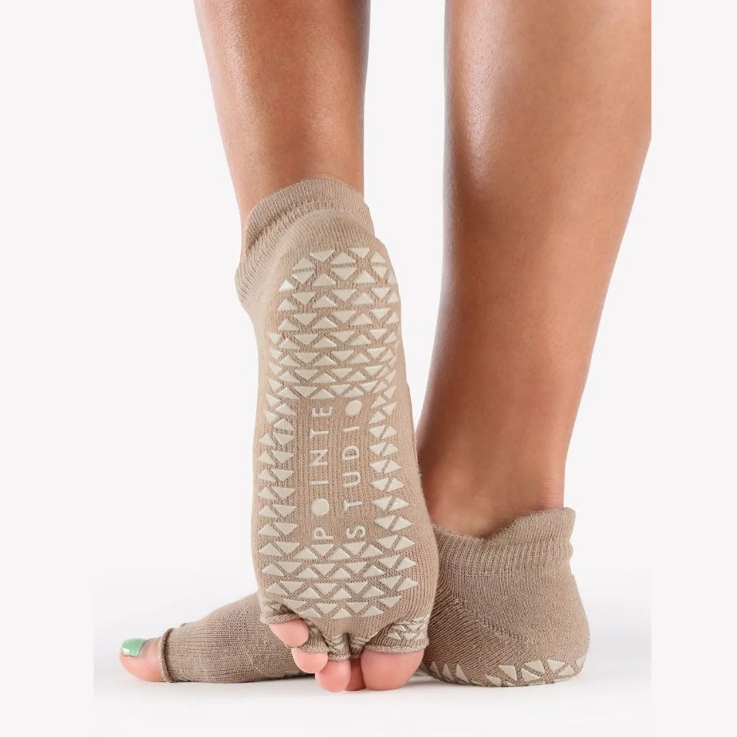 Base Toeless Grip Socks