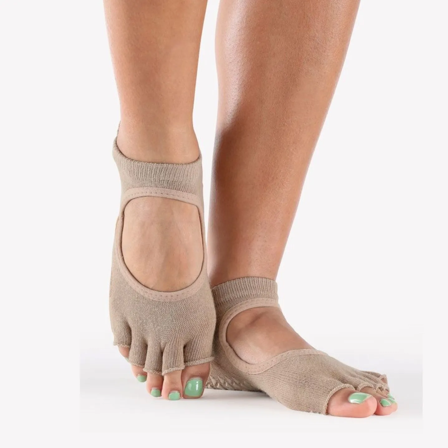 Base Toeless Grip Socks