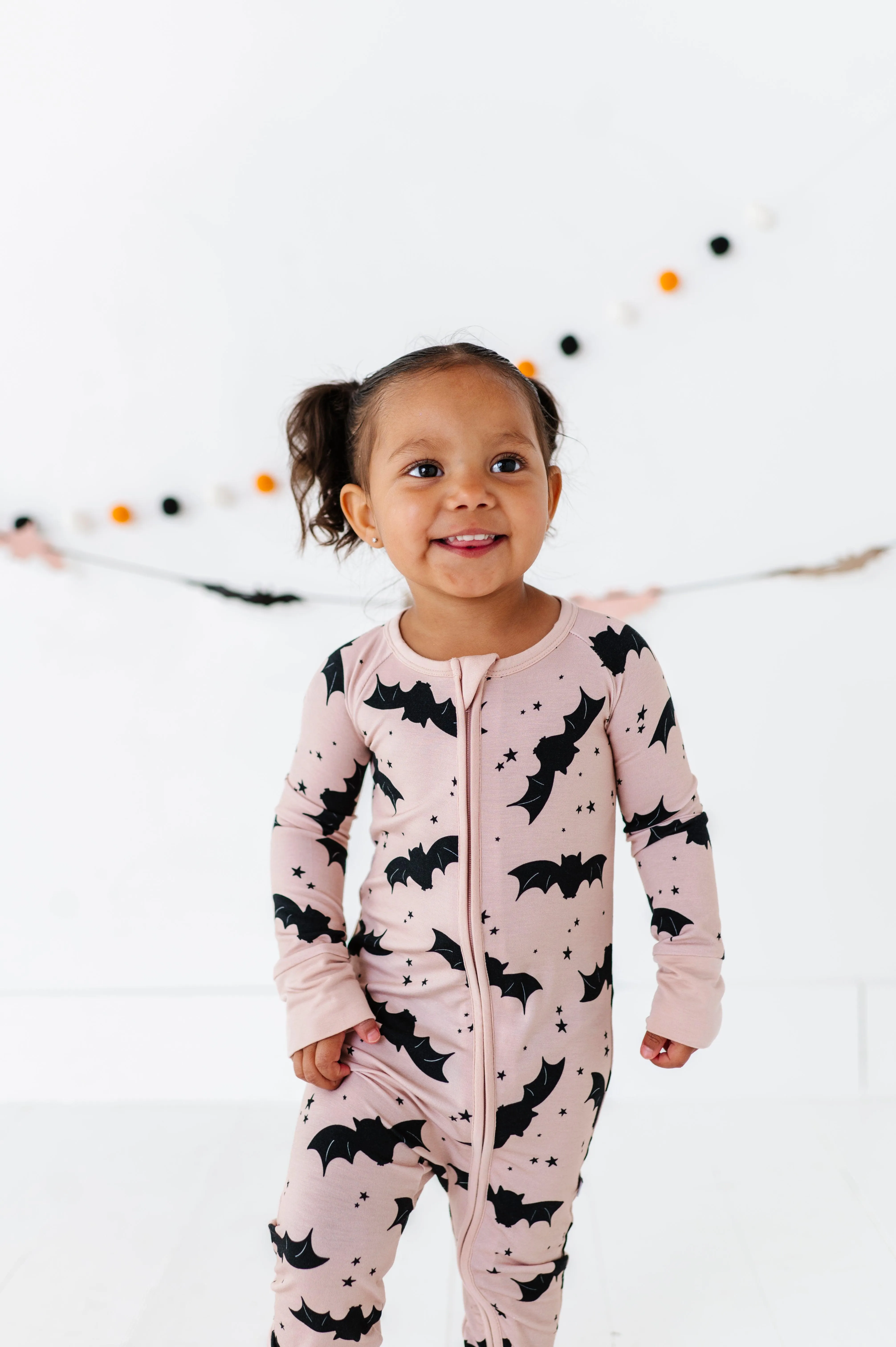 Bat to the Bone Halloween Baby Bamboo Pajamas