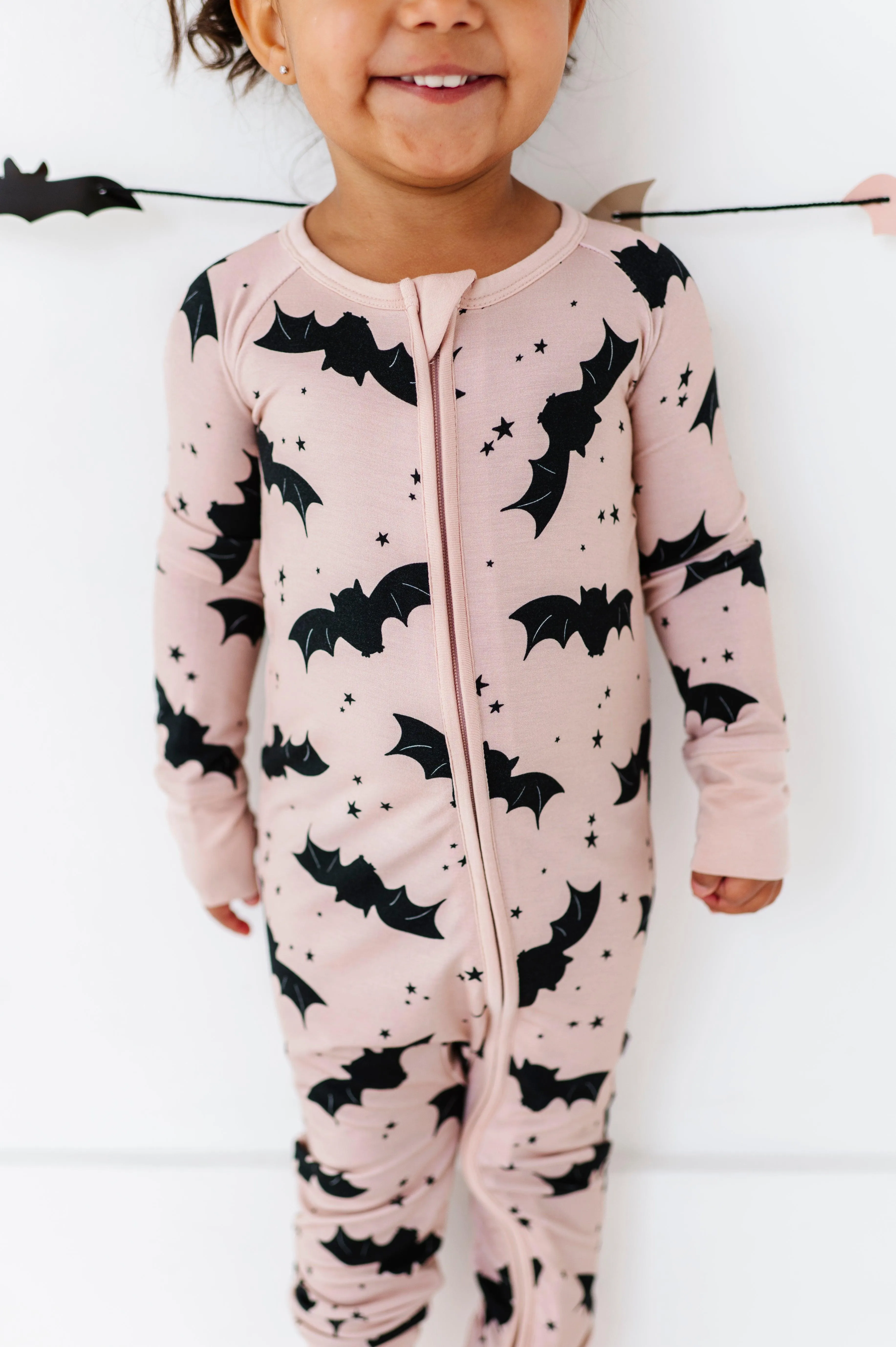 Bat to the Bone Halloween Baby Bamboo Pajamas