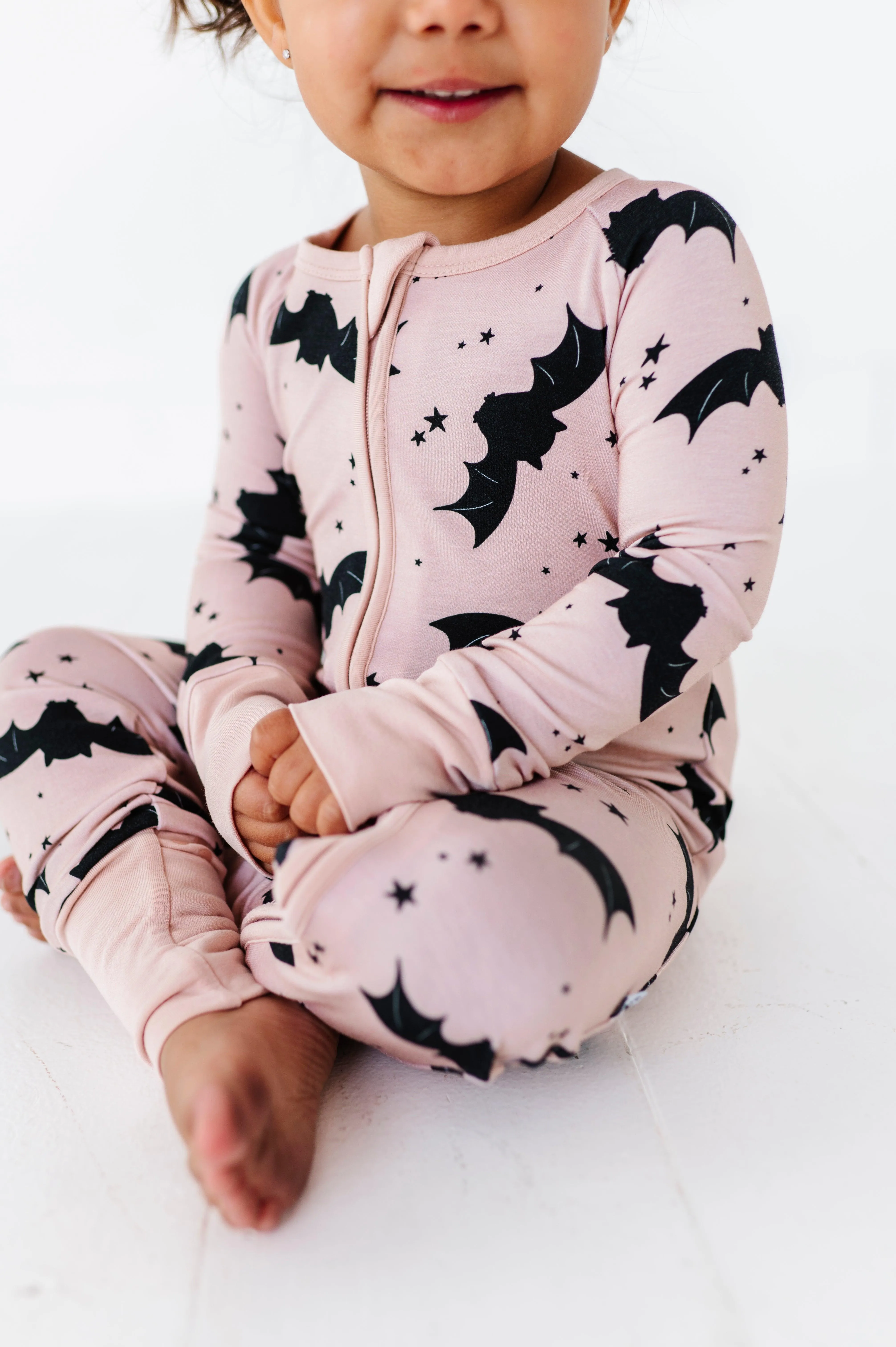 Bat to the Bone Halloween Baby Bamboo Pajamas