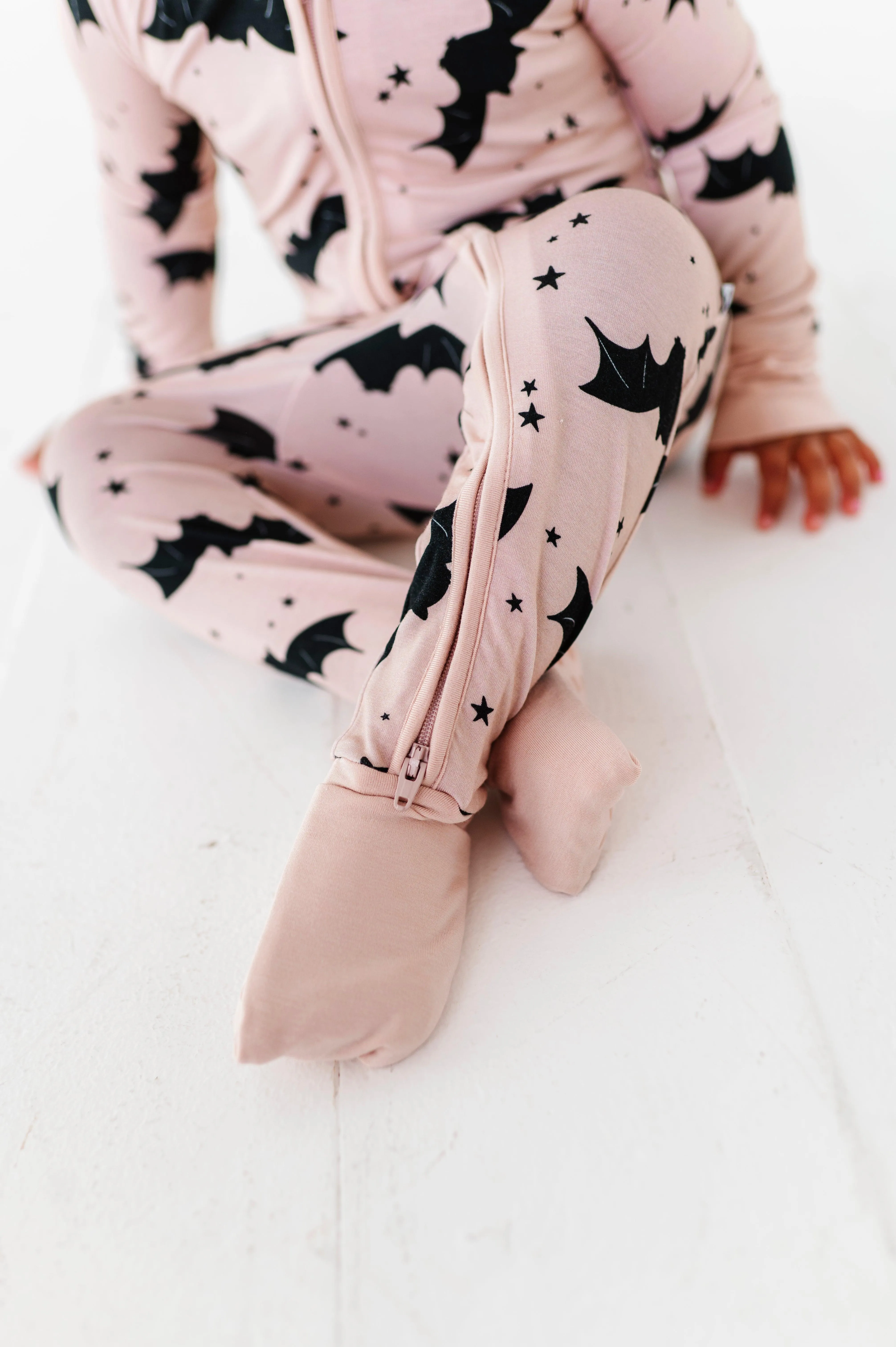 Bat to the Bone Halloween Baby Bamboo Pajamas