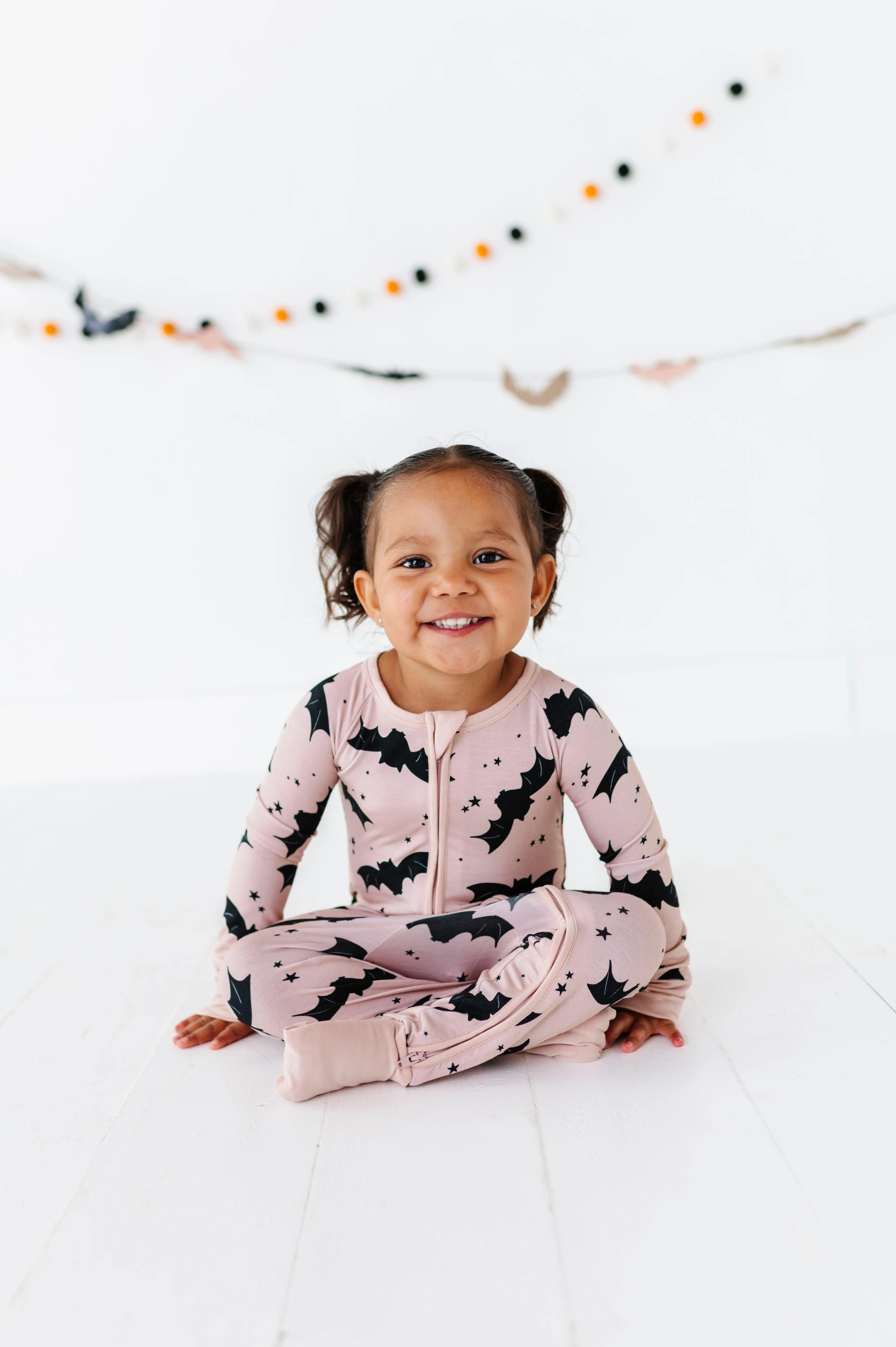 Bat to the Bone Halloween Baby Bamboo Pajamas