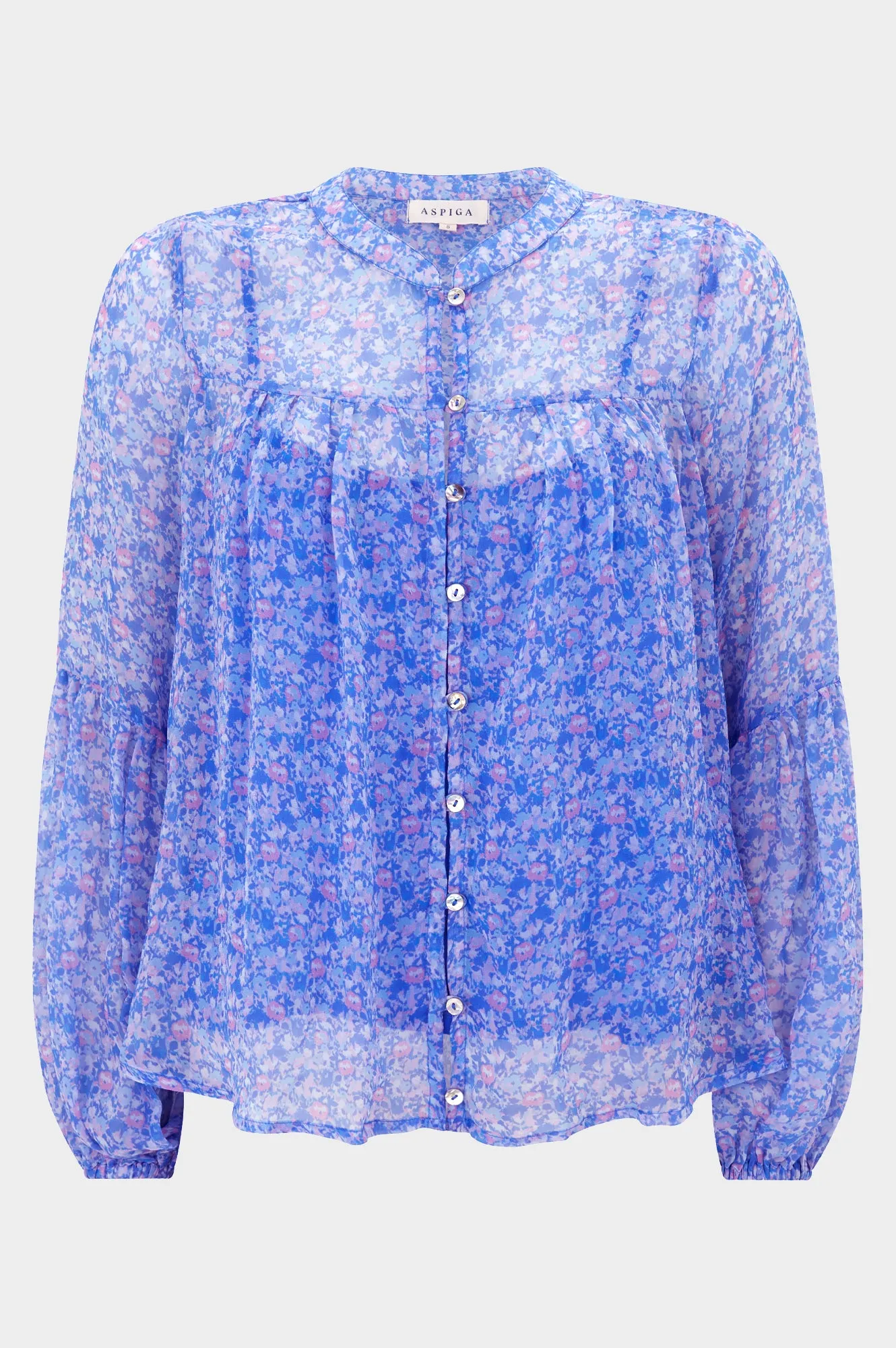Beatrice Blouse | Meadow Bloom Blue