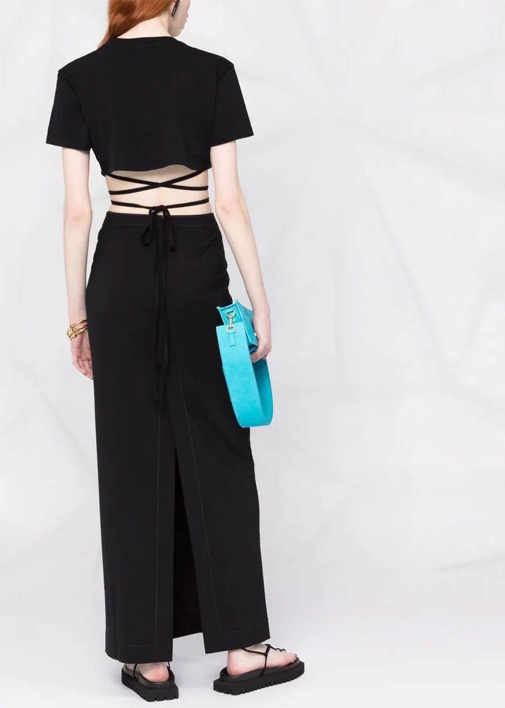 Black 'Le T-Shirt Baci' Top