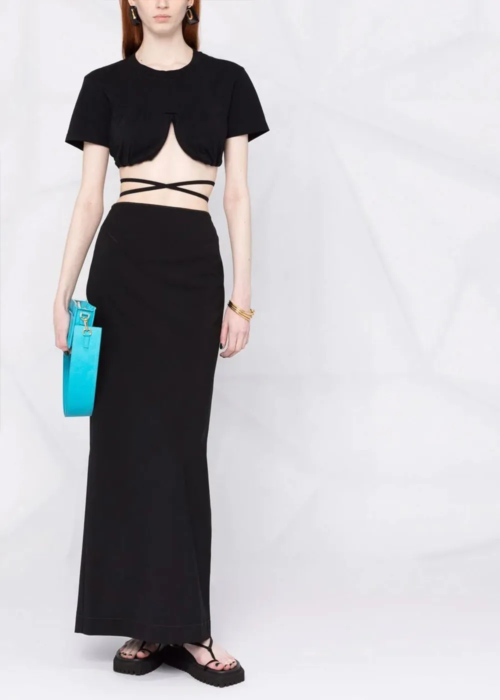 Black 'Le T-Shirt Baci' Top