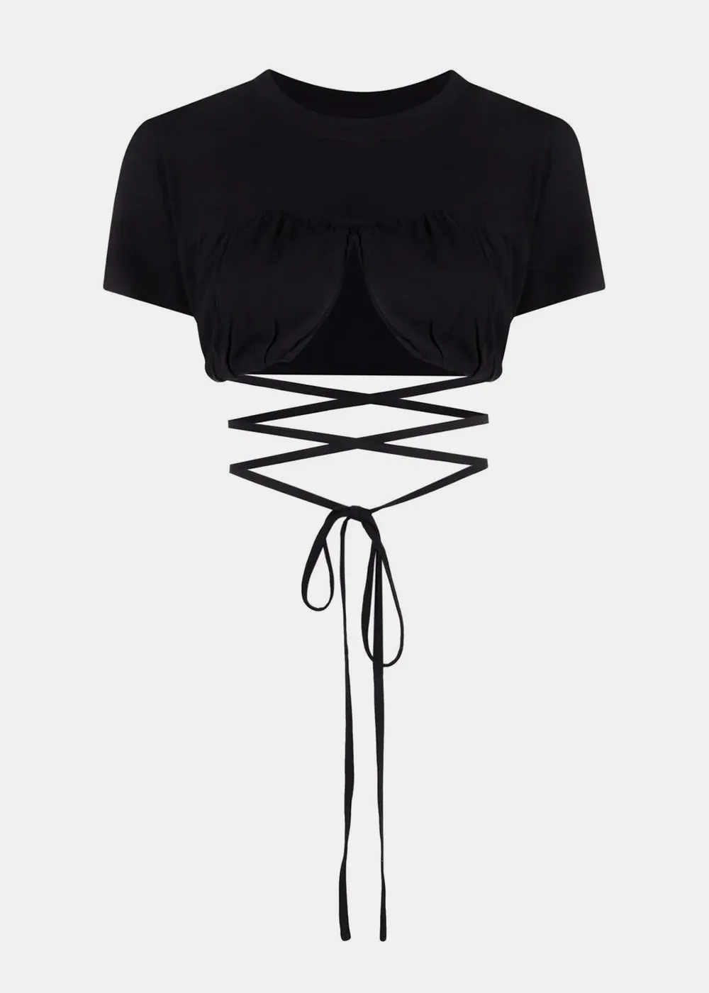 Black 'Le T-Shirt Baci' Top