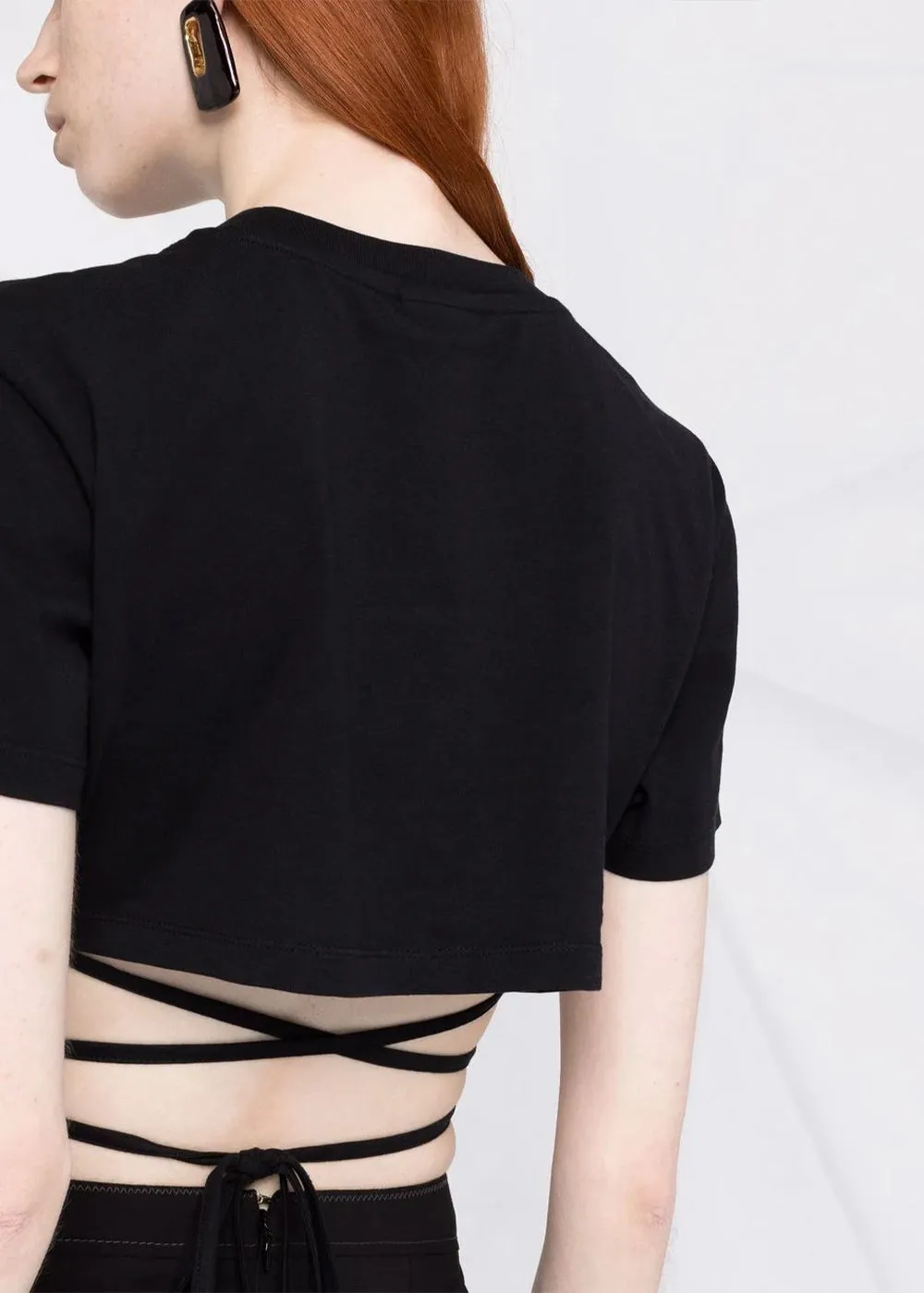 Black 'Le T-Shirt Baci' Top