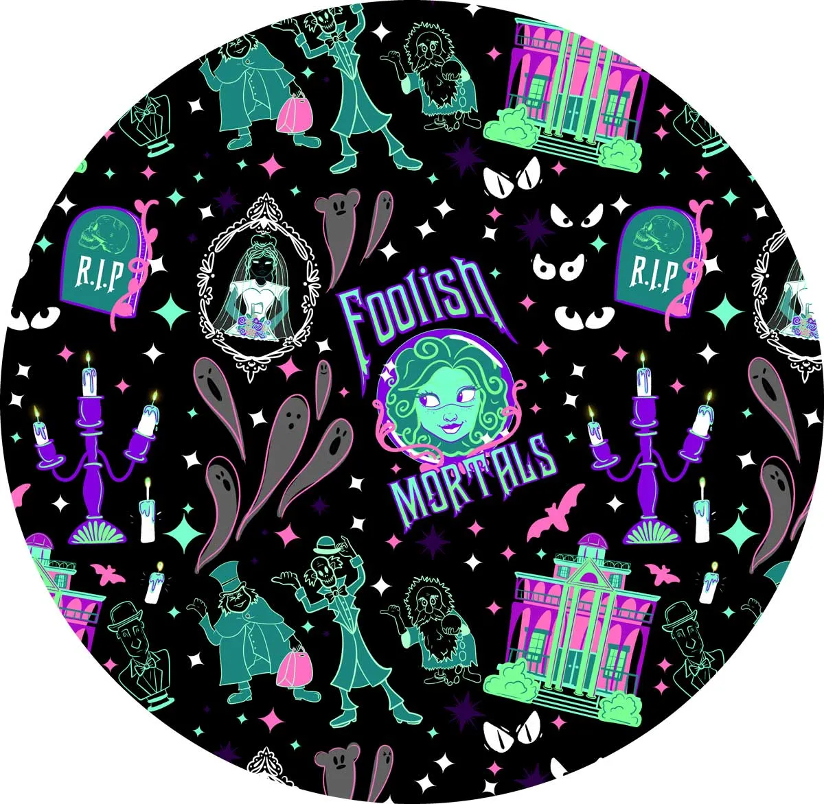 Boo Bash Haunted Manor - Bamboo Zippy Romper
