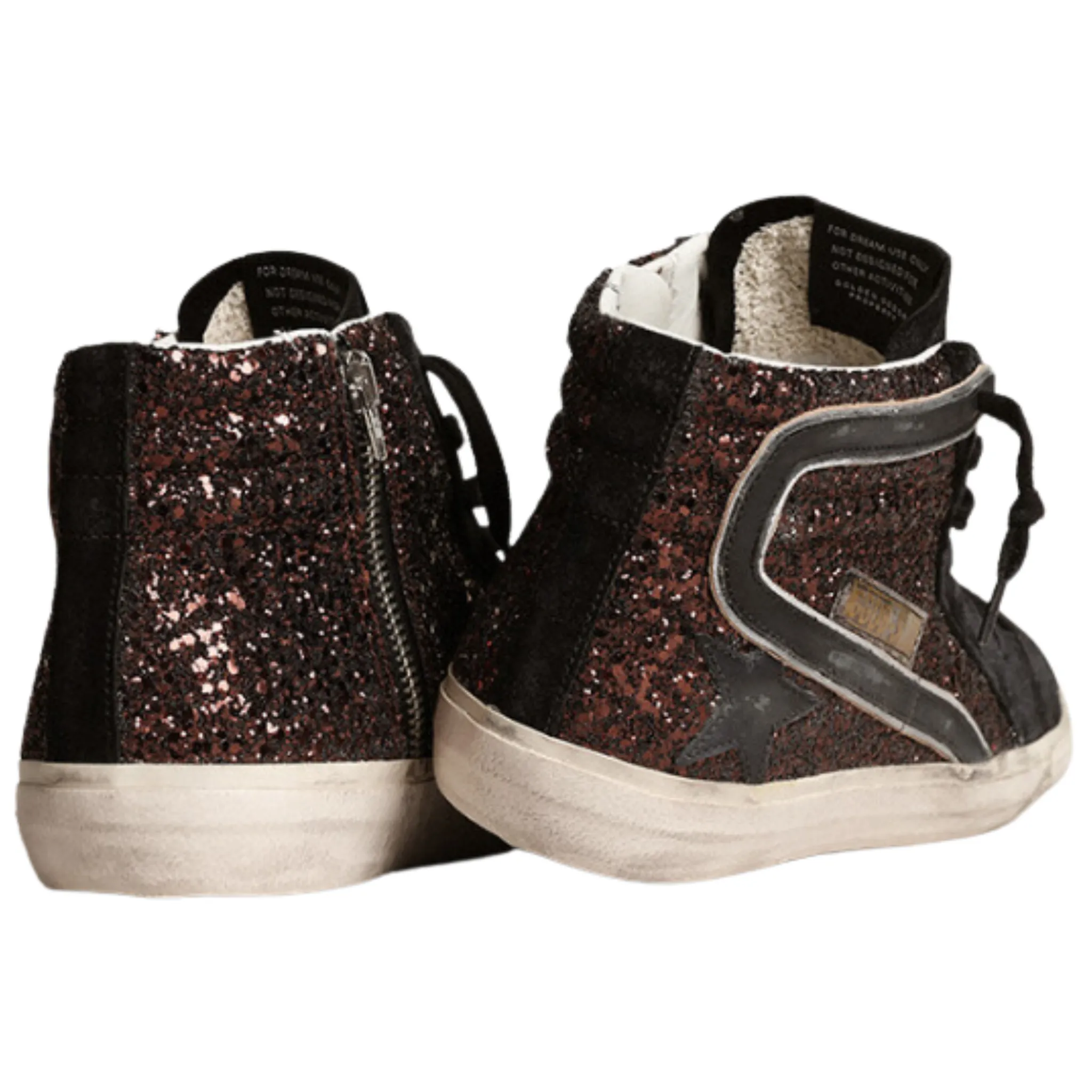 Brown Glitter Slide