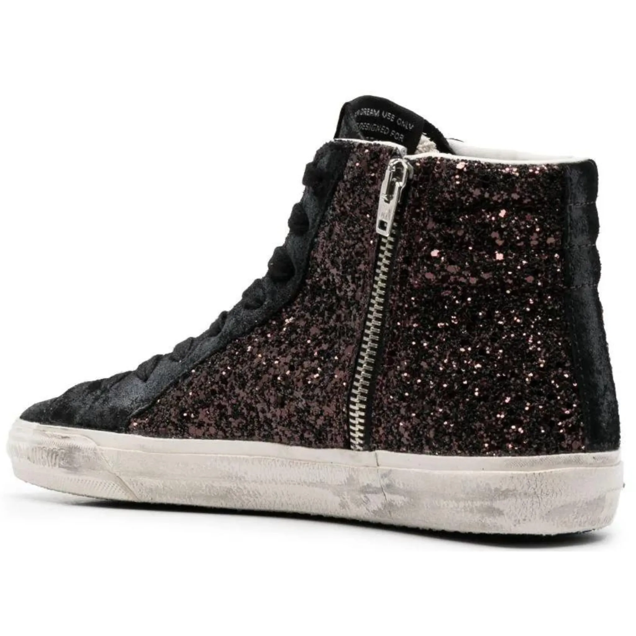 Brown Glitter Slide