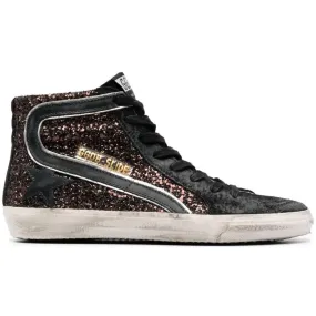 Brown Glitter Slide