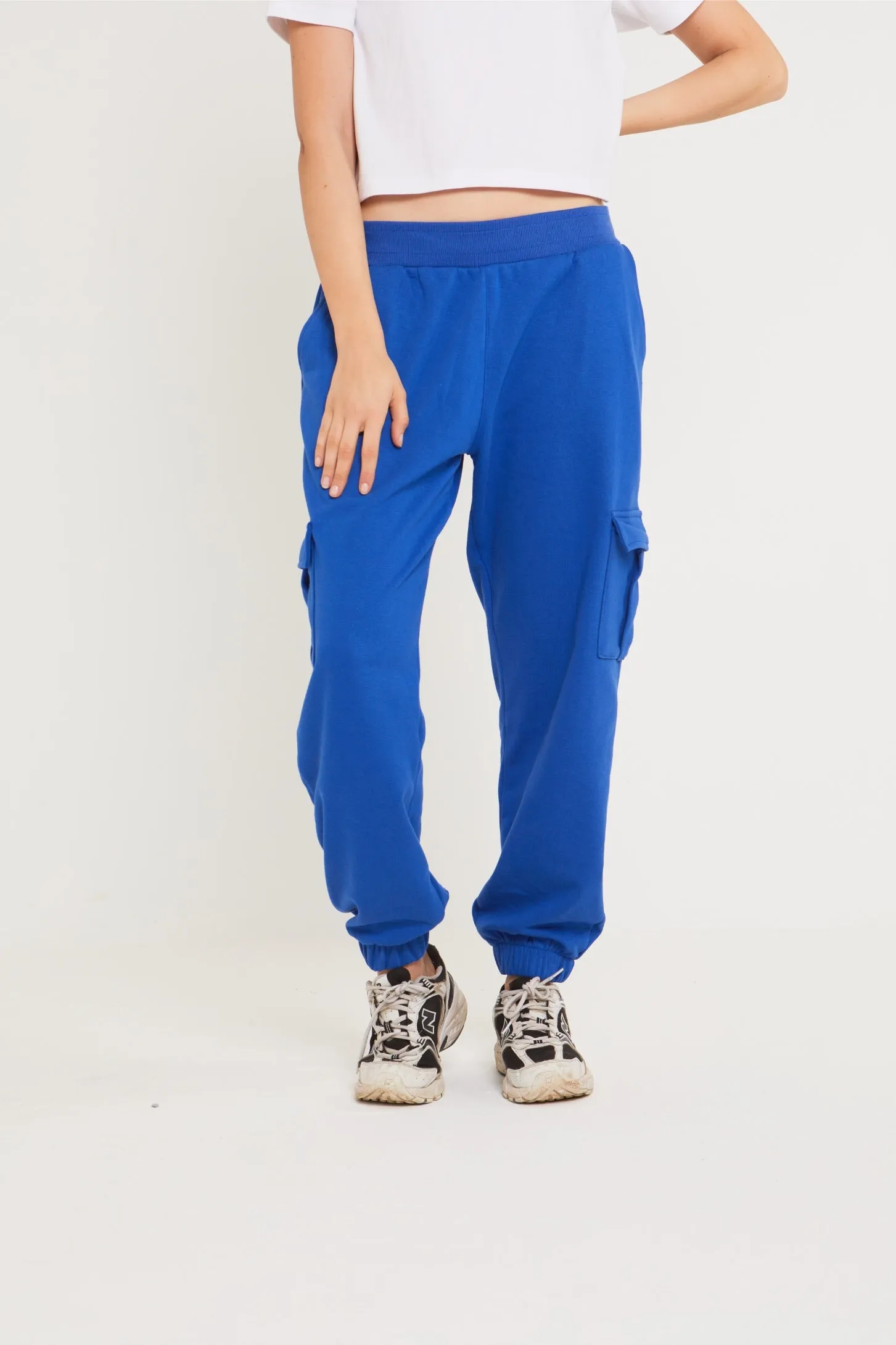 CARGO JOGGER PANTS - BLUE