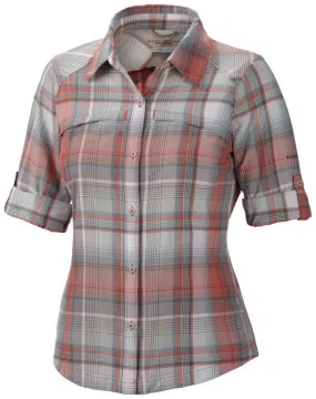 Columbia Womens Silver Ridge Plaid Shirts X-Small CLEARANCE