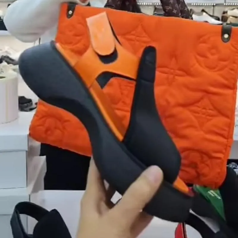 Comfortable Colorblock Fishtoe Sandals