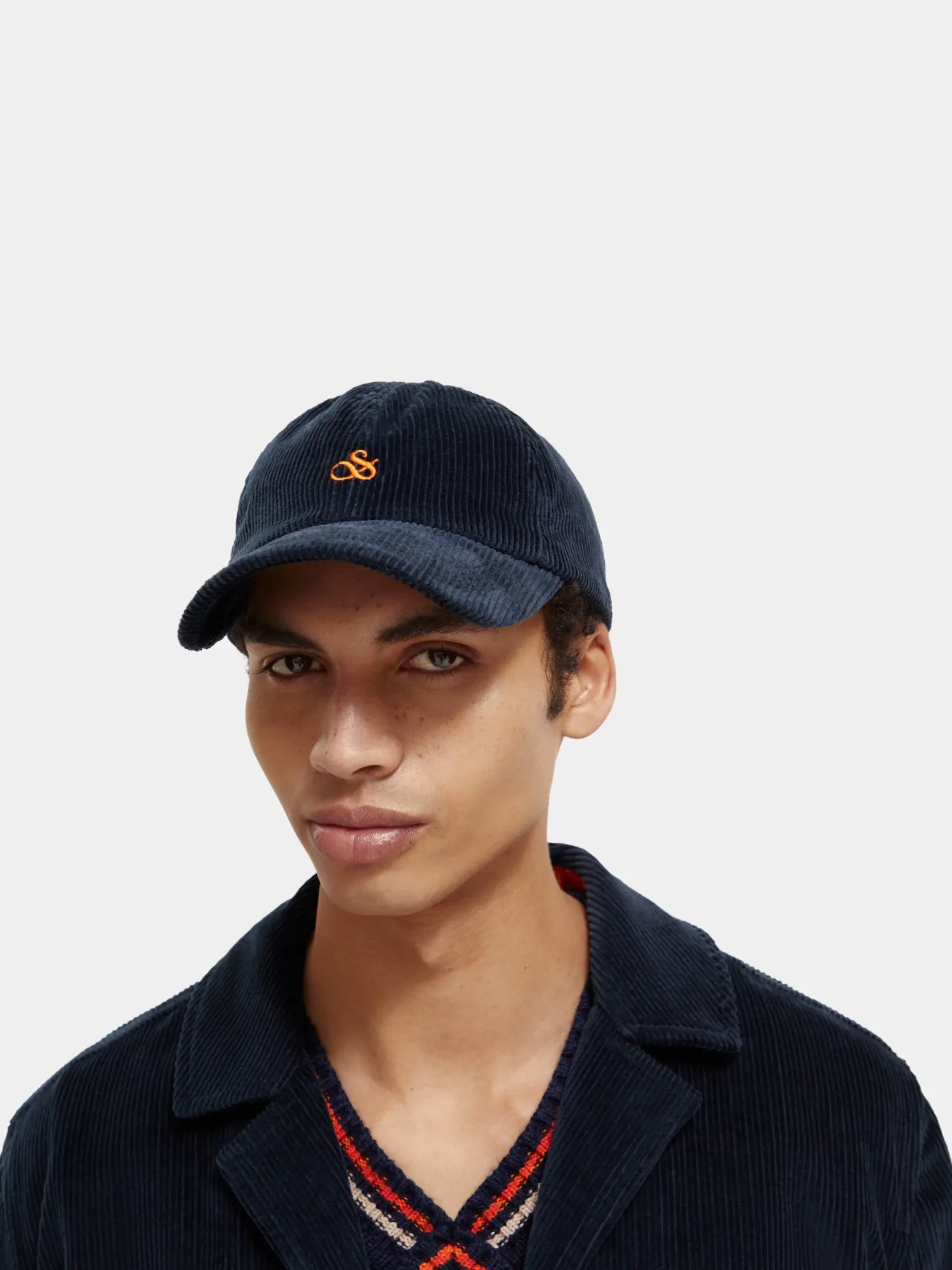 Corduroy cap