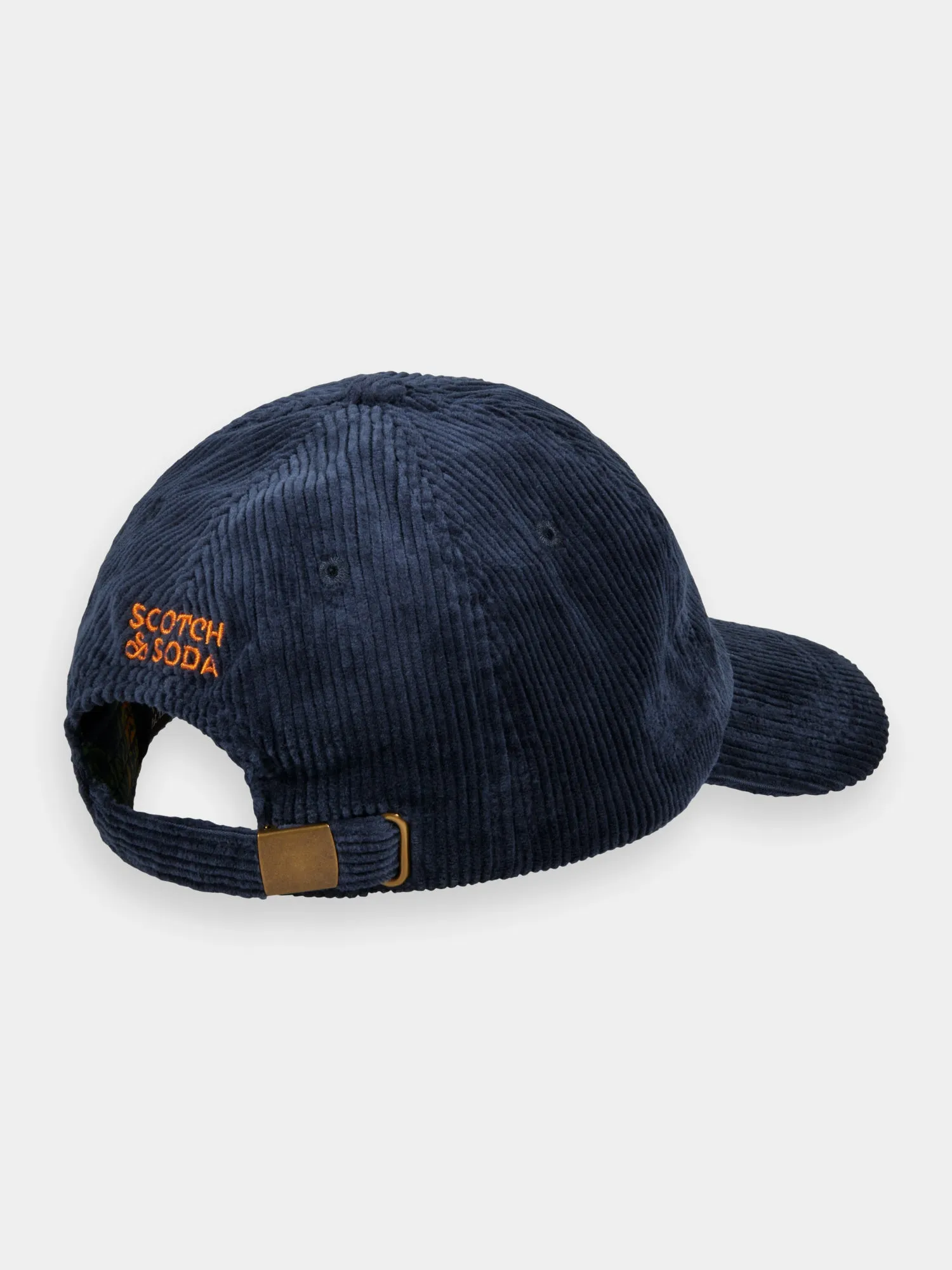 Corduroy cap