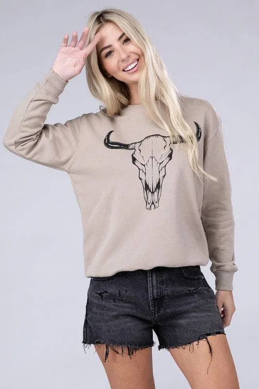 Cow Skull Sweatshirts (DS)