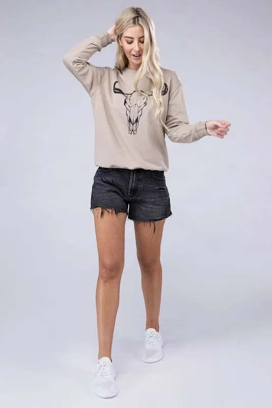Cow Skull Sweatshirts (DS)