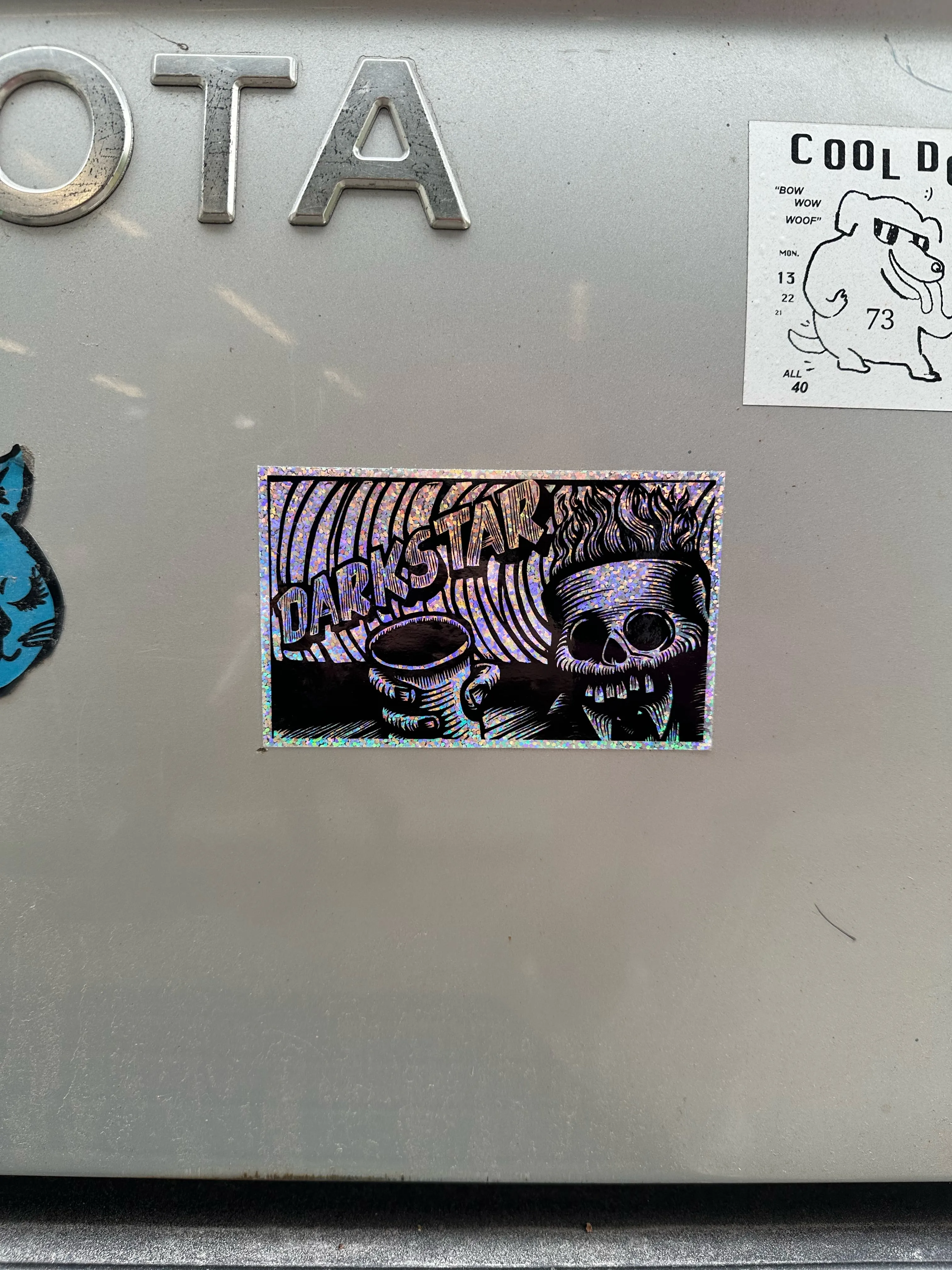 Darkstar Glitter Sticker