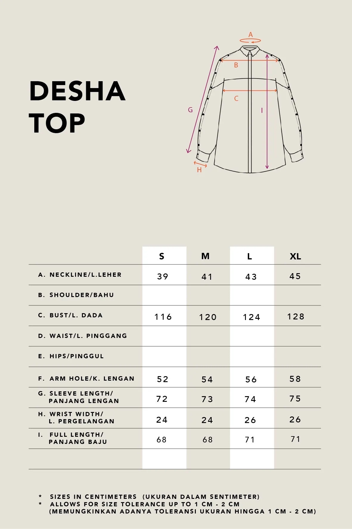 DESHA REGULAR TOP NAVY