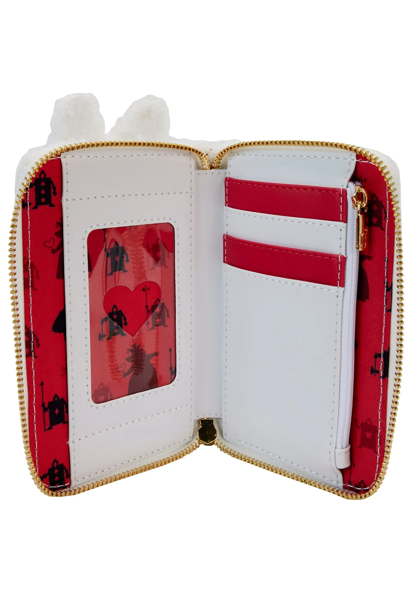 Disney Alice In Wonderland White Rabbit Cosplay Zip Wallet