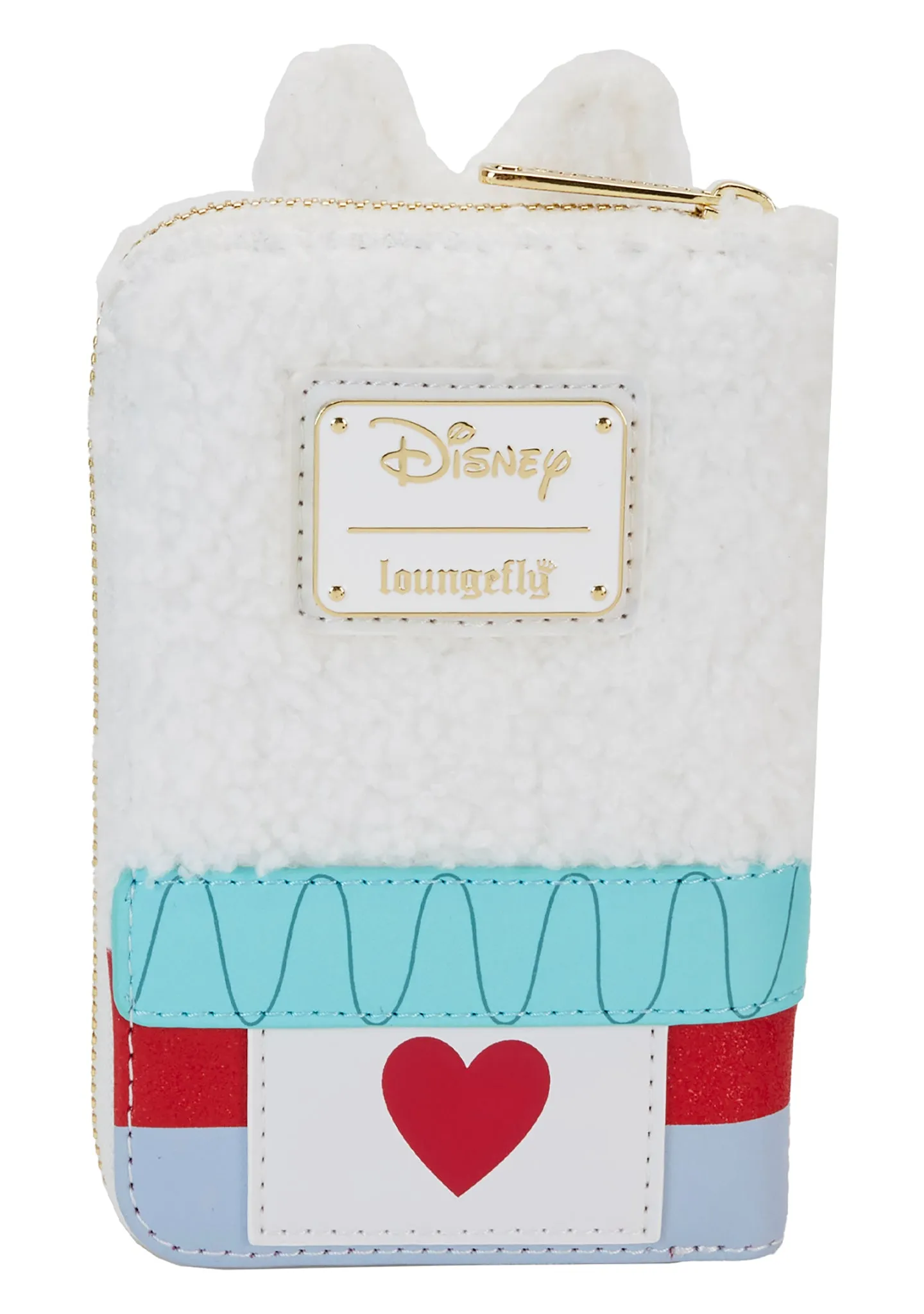 Disney Alice In Wonderland White Rabbit Cosplay Zip Wallet